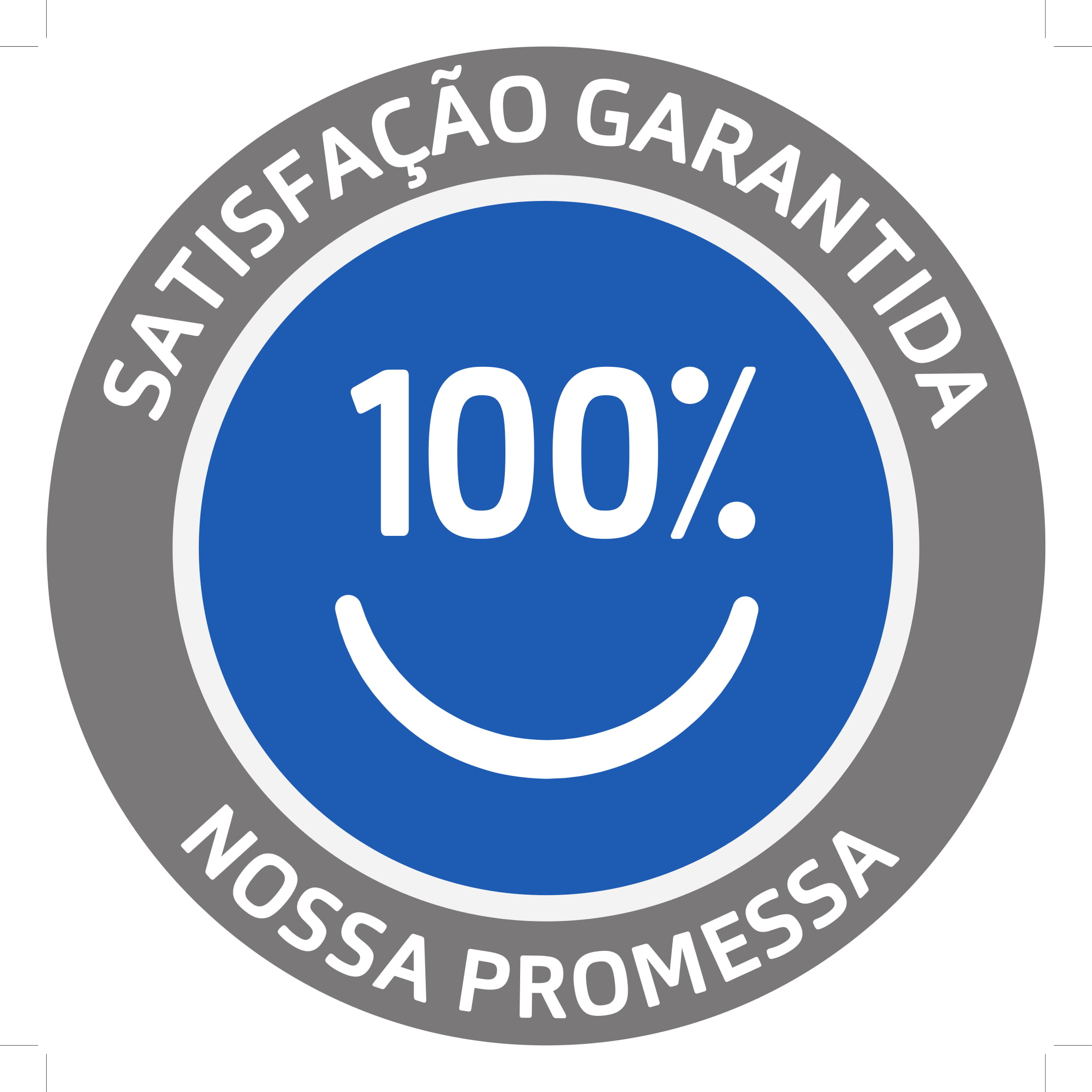 selo de satisfação garantida